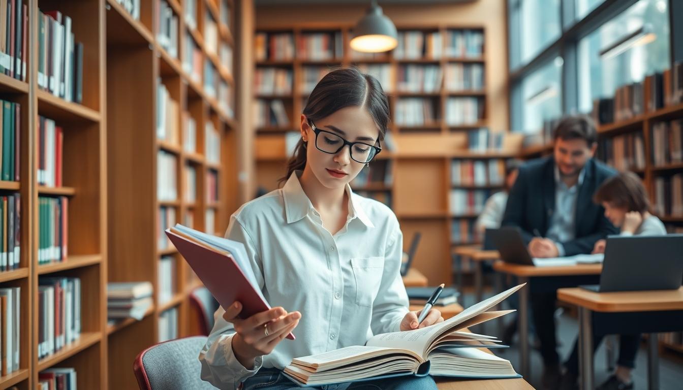 Students collaborating in study space
